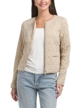 BAGATELLE COLLECTION Zip Up Quilted Jacket